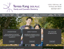 Tablet Screenshot of kirklandfamilydentist.com